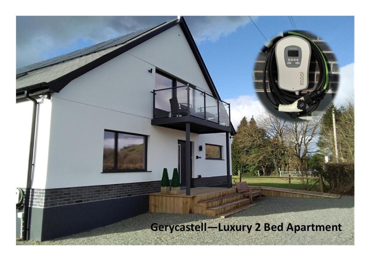 Gerycastell Luxury Holiday Apartment With Stunning Views & Ev Station Point Carmarthen Exterior photo